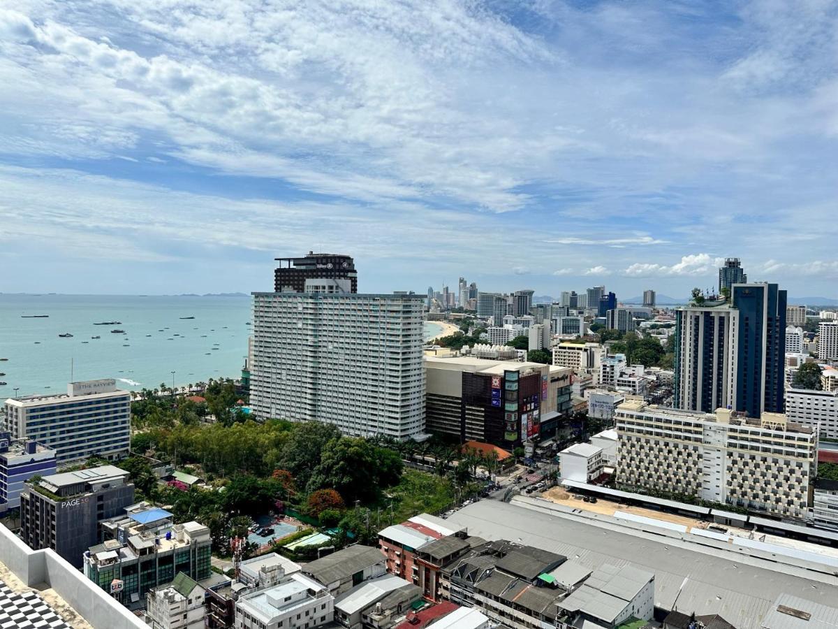 Best Location Condo With Swimming Pool, Gym, Sauna, Washing Mashine, Fast Internet In Central Of Pattaya Exterior foto