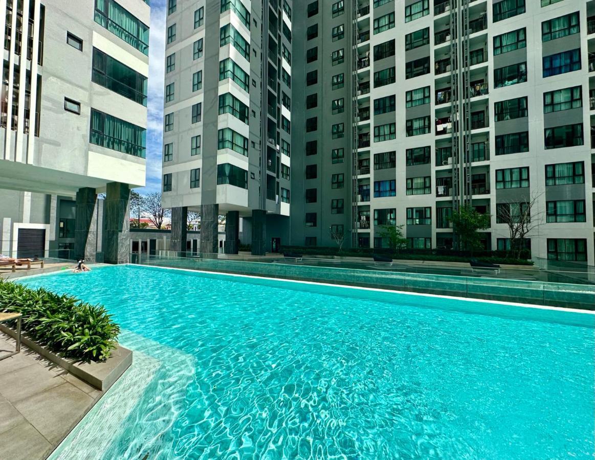 Best Location Condo With Swimming Pool, Gym, Sauna, Washing Mashine, Fast Internet In Central Of Pattaya Exterior foto