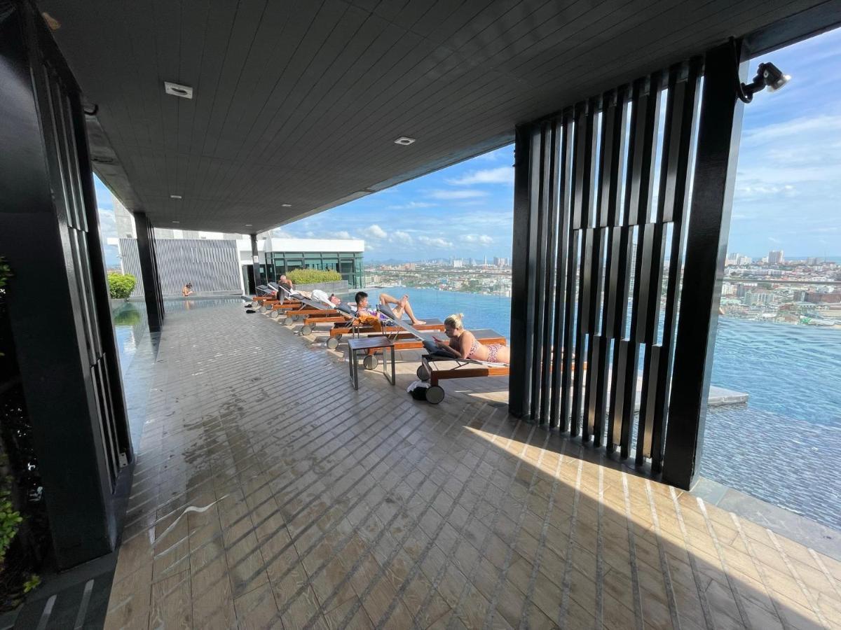 Best Location Condo With Swimming Pool, Gym, Sauna, Washing Mashine, Fast Internet In Central Of Pattaya Exterior foto