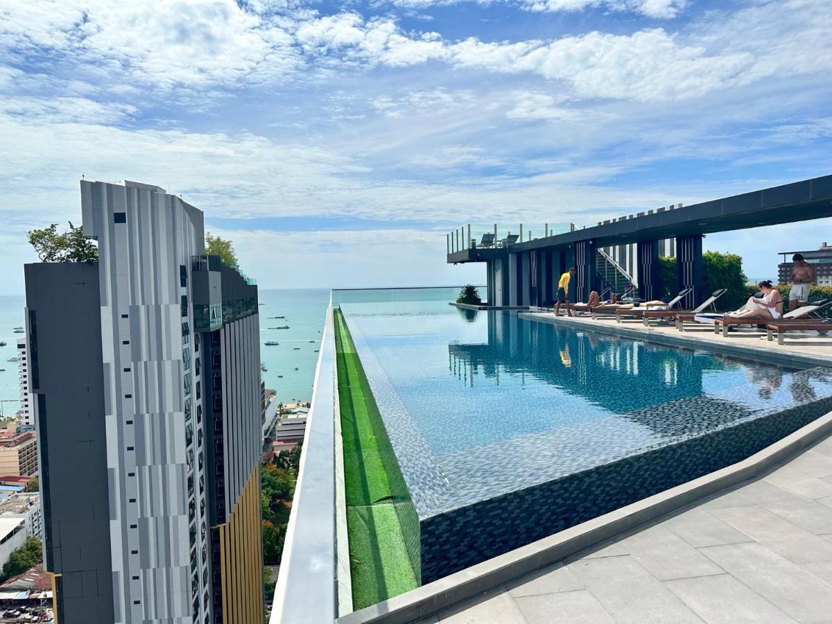 Best Location Condo With Swimming Pool, Gym, Sauna, Washing Mashine, Fast Internet In Central Of Pattaya Exterior foto