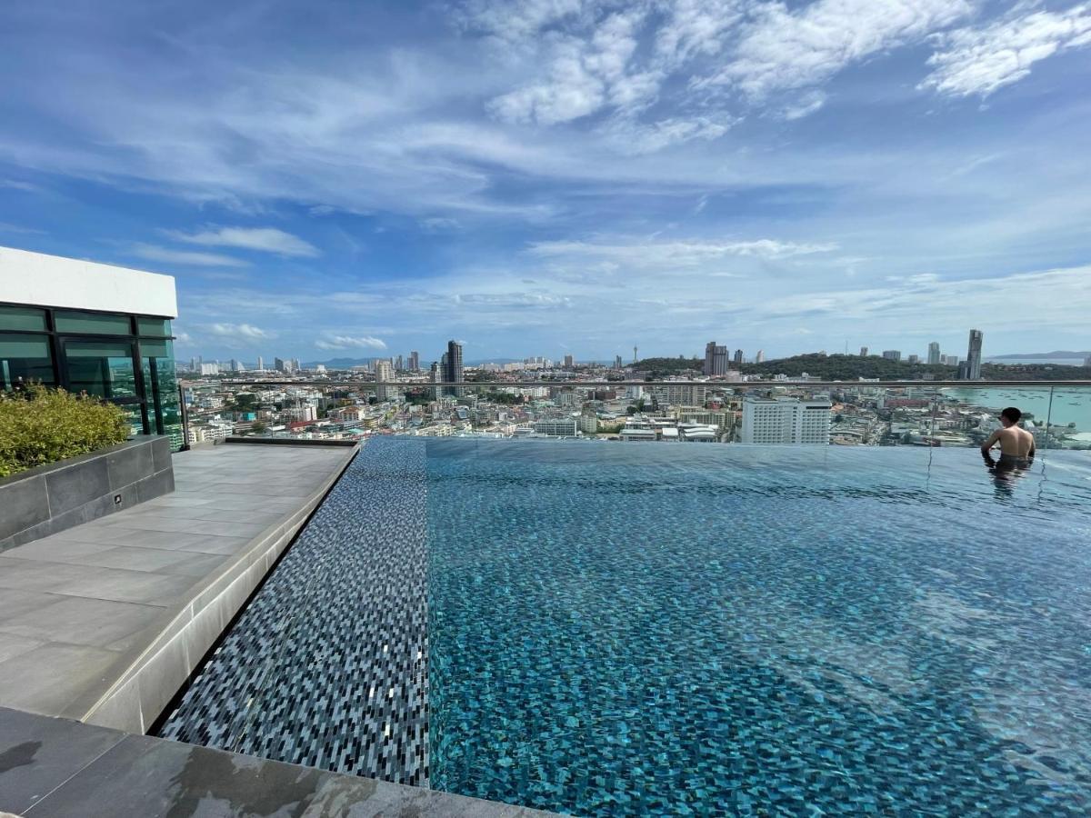 Best Location Condo With Swimming Pool, Gym, Sauna, Washing Mashine, Fast Internet In Central Of Pattaya Exterior foto